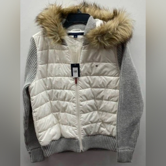 Tommy Hilfiger Jackets & Blazers - Tommy Hilfiger Women's Hooded Long Sleeve Puffer Jacket Size L NWT MSRP $139.99